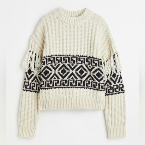 H&M wool mix sweater M NWT - Picture 2 of 5